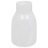 Jarrón De Vidrio Blanco Dola 25.5cm