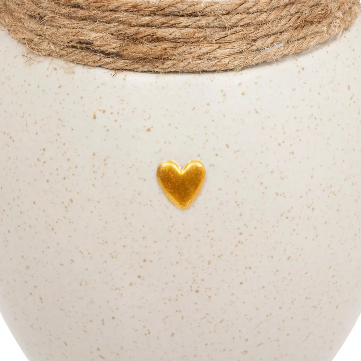 Jarrón Flo En Ceramica Blanca 22cm