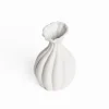 Jarrón gris de cerámica 22,4 cm