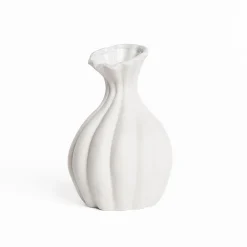 Jarrón gris de cerámica 22,4 cm