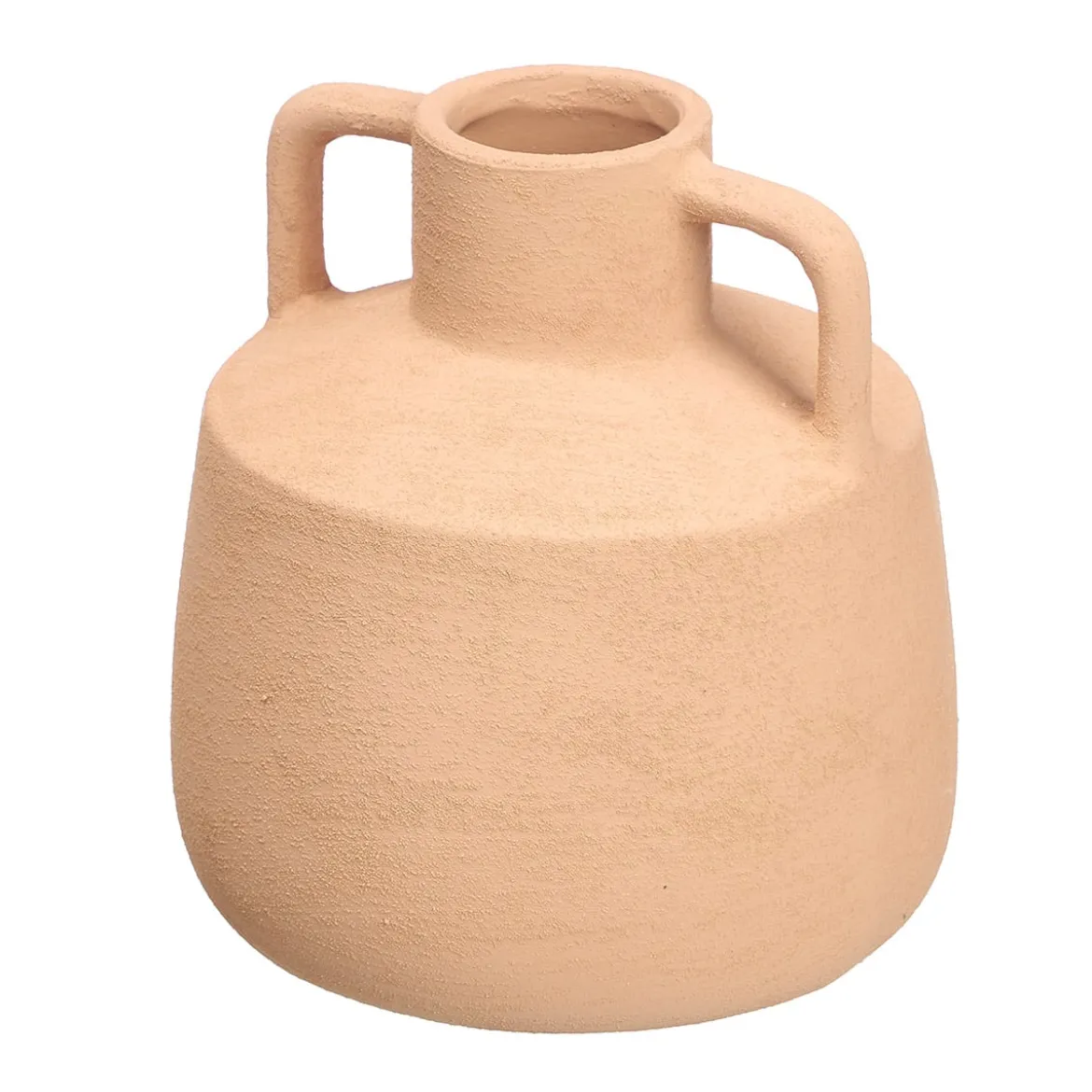 Jarrón marrón de cerámica 17.5cm