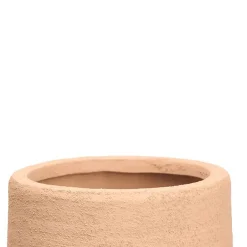 Jarrón MICHELIN marrón de cerámica 34,5cm