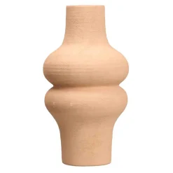 Jarrón MICHELIN marrón de cerámica 34,5cm