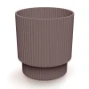 Jarrón MILLY round marsala 21x19.5x19.5cm