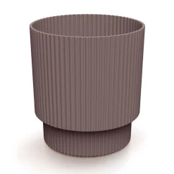 Jarrón MILLY round marsala 21x19.5x19.5cm