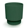 Jarrón MILLY round verde 21x19.5x19.5cm