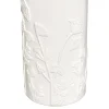 Jarrón MIND blanco con flores 3d 25cm