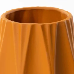 Jarrón naranja de cerámica 26.5cm