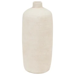 Jarrón ROMIA beige de cerámica