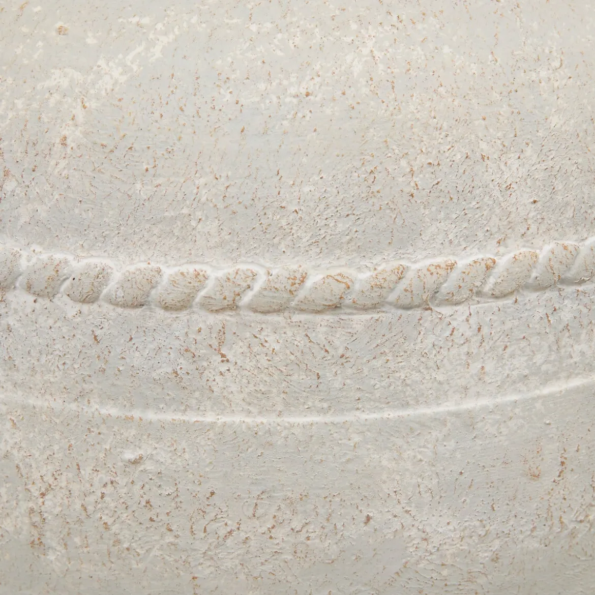 Jarrón ROMIA beige de cerámica 46cm
