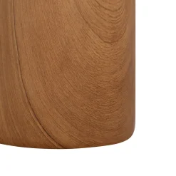 Jarrón SOA de cerámica efecto madera 20cm