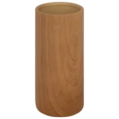 Jarrón SOA de cerámica efecto madera 20cm