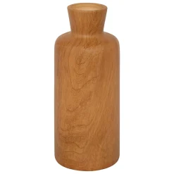 Jarrón SOA de cerámica efecto madera 30cm