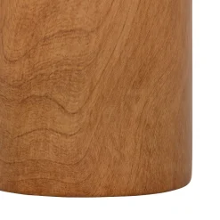 Jarrón SOA de cerámica efecto madera 30cm