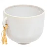 Jarrón SOLEYA blanco de cerámica 18cm