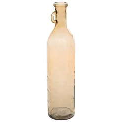 Jarrón YANA rosa claro de vidrio reciclado 75cm