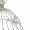 Jaula Blanca De Metal 17x16.5x31Cm