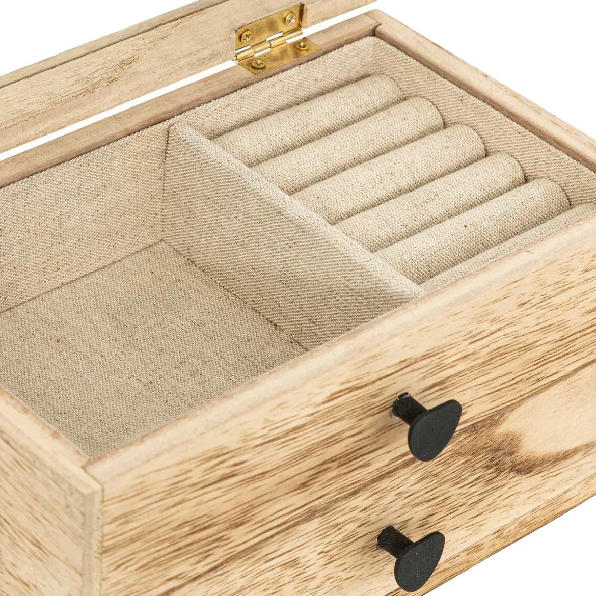 Joyero De Madera Beige Inu