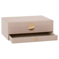 Joyero ENYA beige 27.5x19x10cm