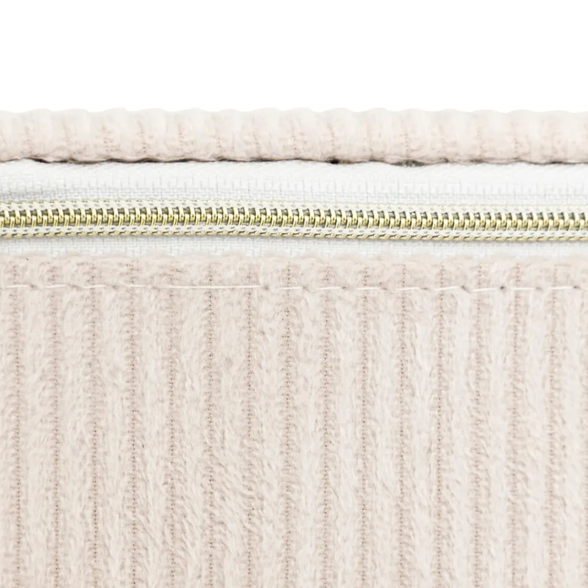 Joyero Enya De Terciopelo Beige