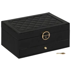 Joyero negro de mdf
