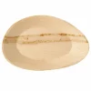 Juego 5 Bandejas Eco Hoja De Palma 26x17
