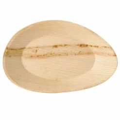 Juego 5 Bandejas Eco Hoja De Palma 26x17