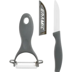 Juego Cuchillo+Pelador De Cerámica