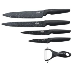 Juego 4 Cuchillos+Pelador De Cocina