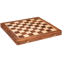 Juego De Ajedrez De Madera 33x30x3Cm