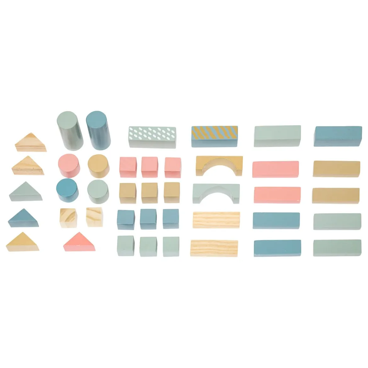 Juego De Bloques De Construcción Montessori