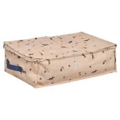 Juego de 2 cajas de almacenaje con cerradura