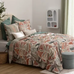 Juego de cama verde ALVARO 220X240cm