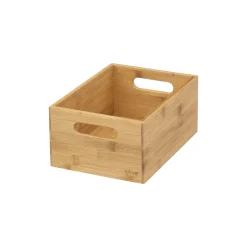 Juego de 3 cestas de bambú