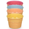 Juego de 4 copas de helado con cuchara