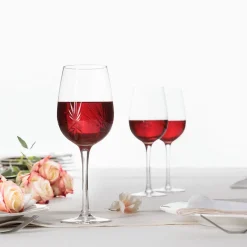 Juego De 6 Copas De Vino De Vidrio 38cl