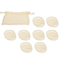 Juego de 8 discos de algodón lavables