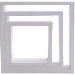 Juego De 3 Estantes Cubo Mdf 24/27/30Cm