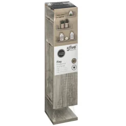 Juego De 3 Estantes Kit Deco Mdf Roble