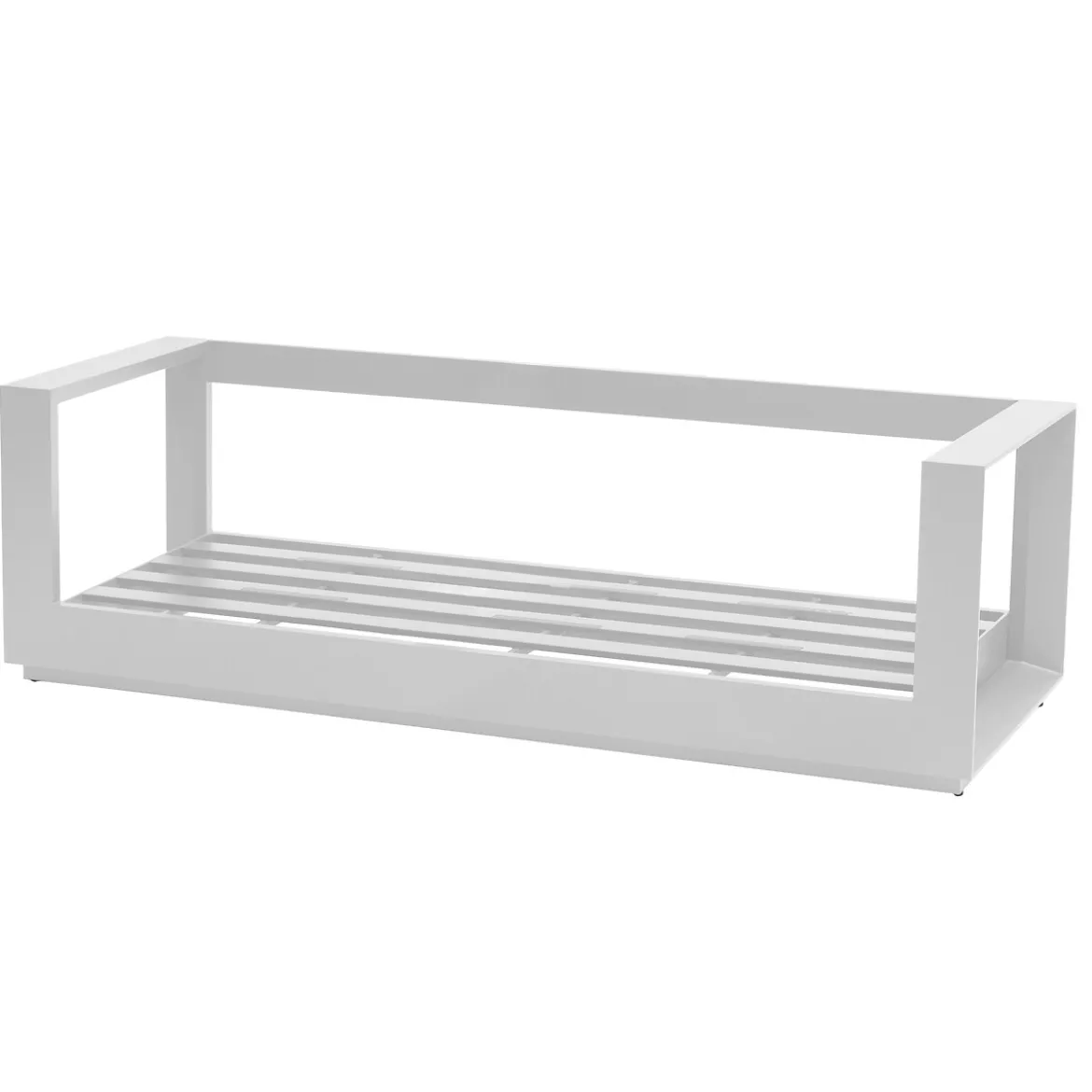 Juego de jardín ALLURE blanco 5 plazas