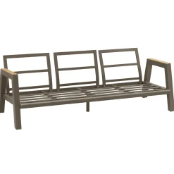 Juego de jardín AXIOME praliné beige 5 plazas