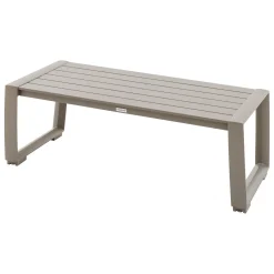 Juego de jardín BOREANE de aluminio marrón