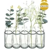Juego De 5 Jarrones Con Plantas Artificiales