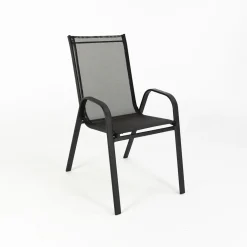 Juego de mesa con tablero de vidrio y 4 sillas