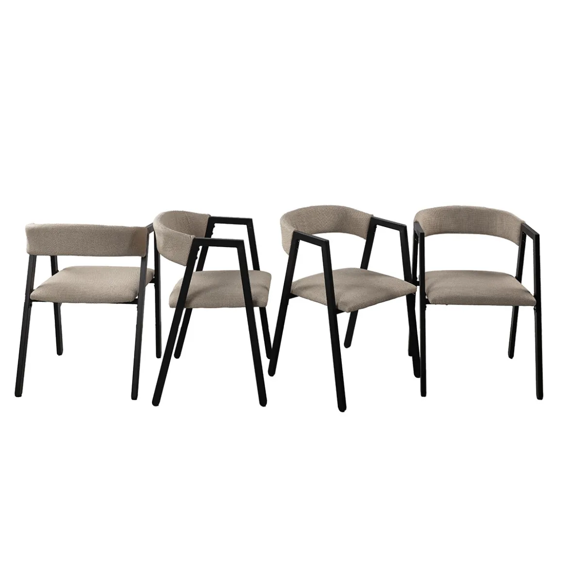 Juego de mesa y 4 sillas NOOK