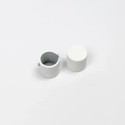 Juego De 2 Remates Bouchon D20 Blanco