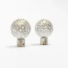 Juego De 2 Remates Boule D20 Blanco/Oro