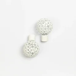 Juego De 2 Remates Boule D20 X2 Blanco