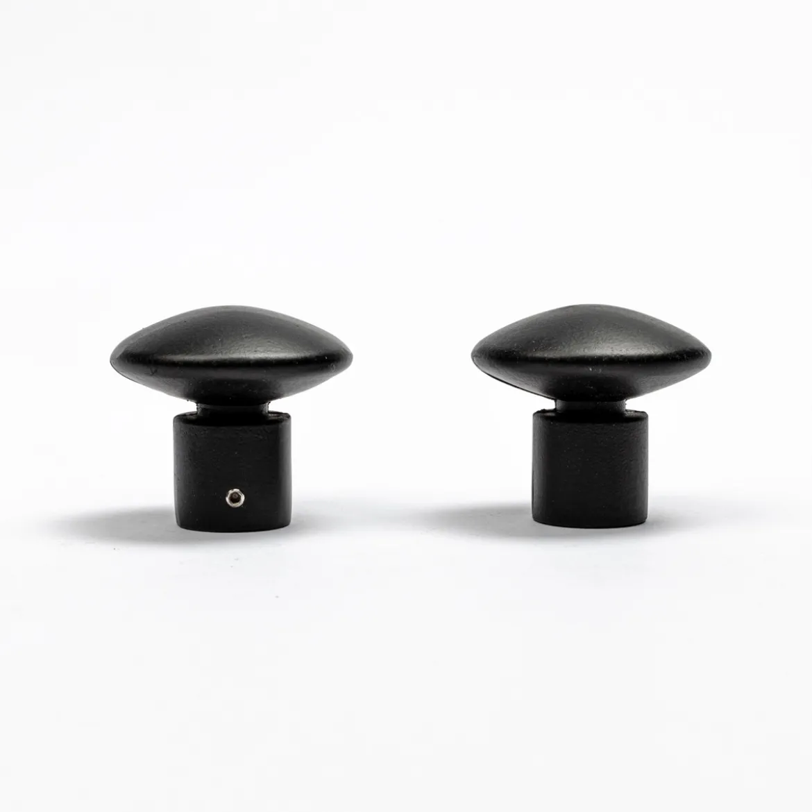 Juego De 2 Remates Champignon D20 Negro