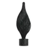 Juego De 2 Remates D20Cm Feuille Negro